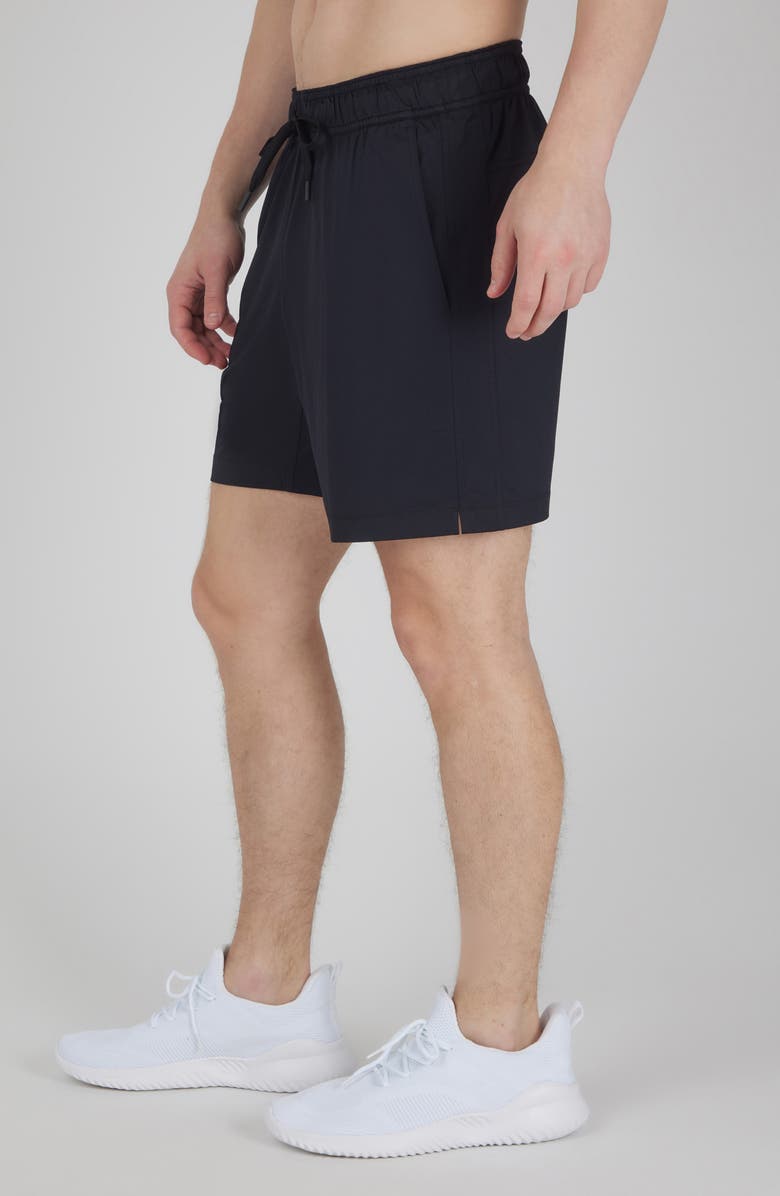 90 DEGREE BY REFLEX Power Piqué Stretch Knit Shorts, Alternate, color,