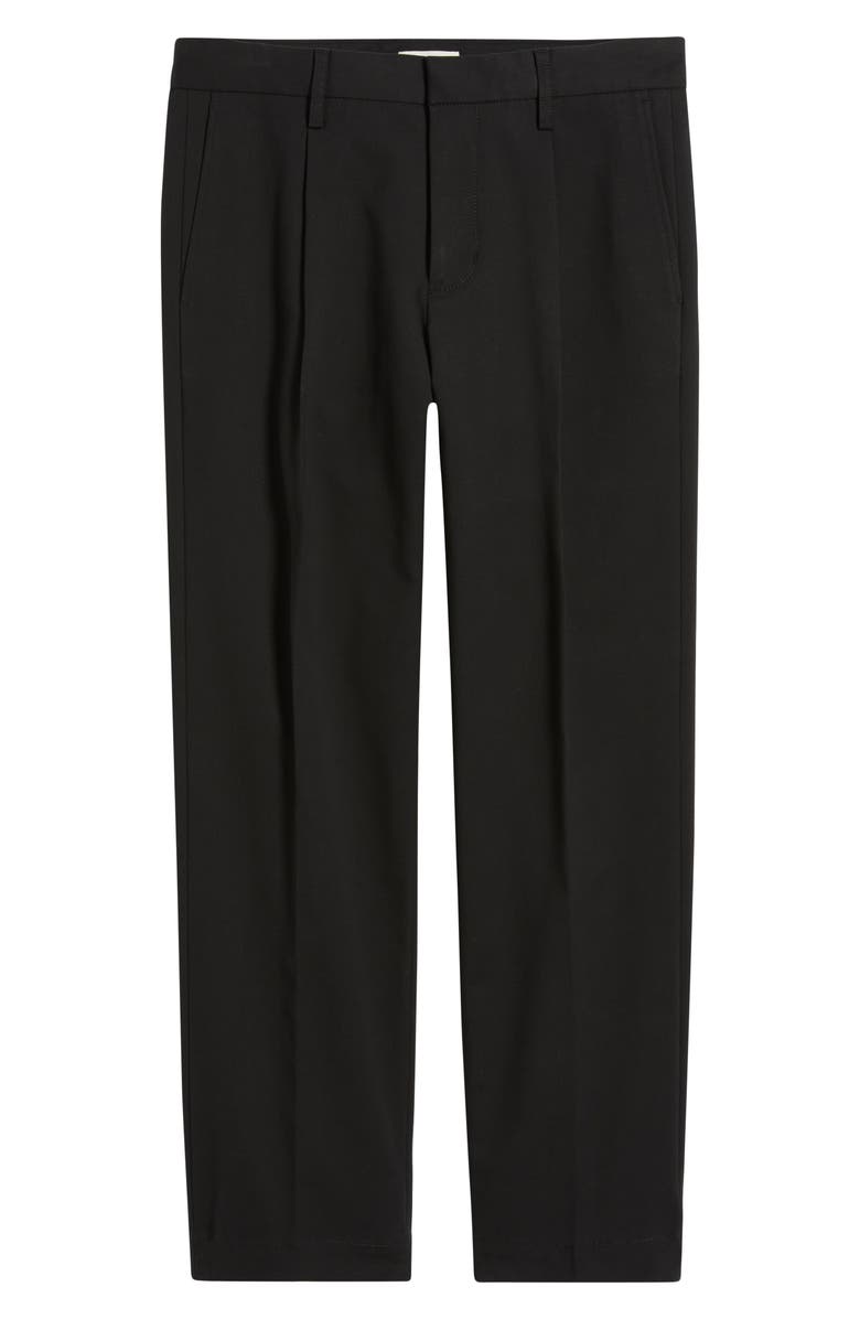 Open Edit Straight Leg Pants, Alternate, color, Black Caviar