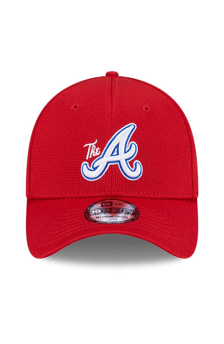 New Era Men's New Era Red Atlanta Braves City Connect Batting Practice 39THIRTY Flex Hat, Alternate, color, 
