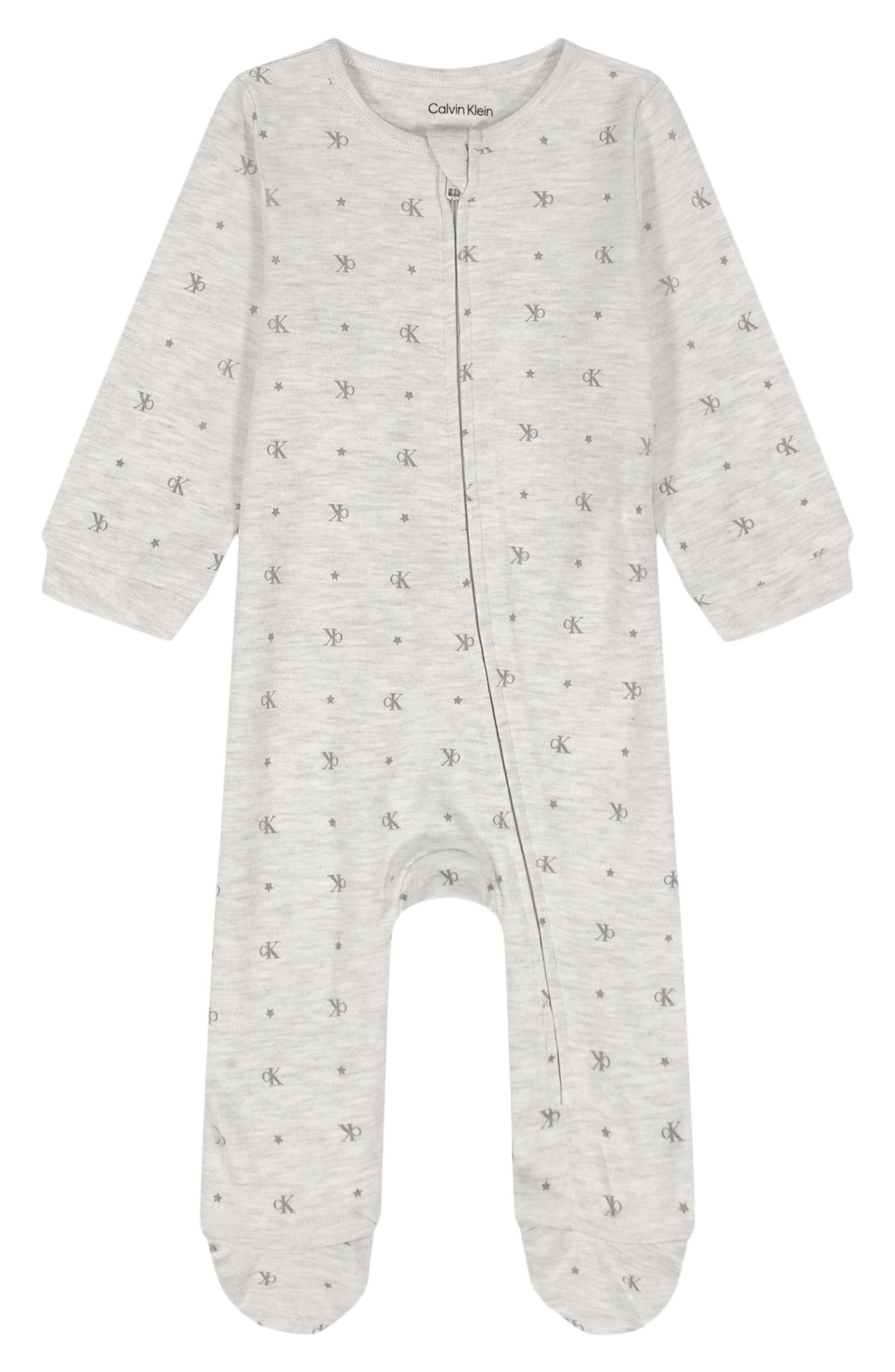 Calvin Klein Print Zip Footie