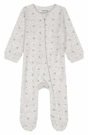 Calvin Klein Print Zip Footie