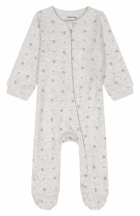 Calvin Klein Print Zip Footie