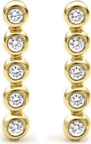 LAGOS KSL Diamond Bar Stud Earrings