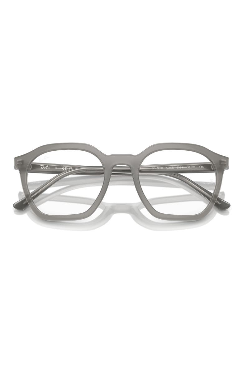 RX7238 50mm Irregular Optical Glasses, Alternate, color, OPAL GREY