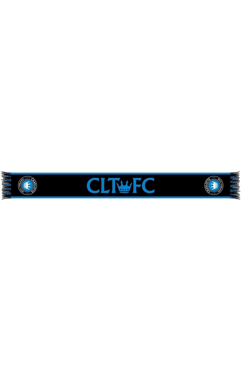 RUFFNECK SCARVES Charlotte FC Two-Tone Summer Scarf, Alternate, color, 