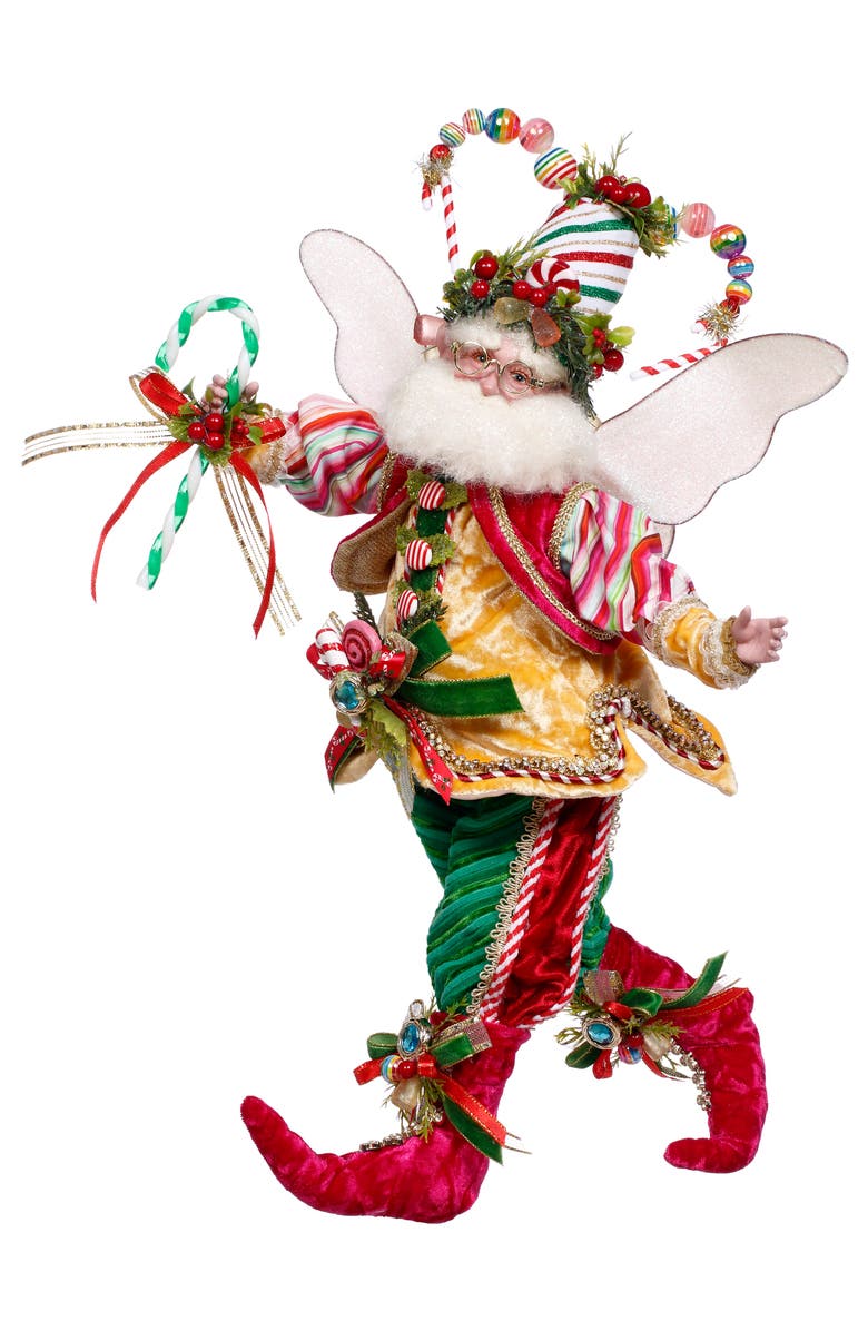 Mark Roberts Candy Dandy Fairy, Medium, Main, color, Bright Red