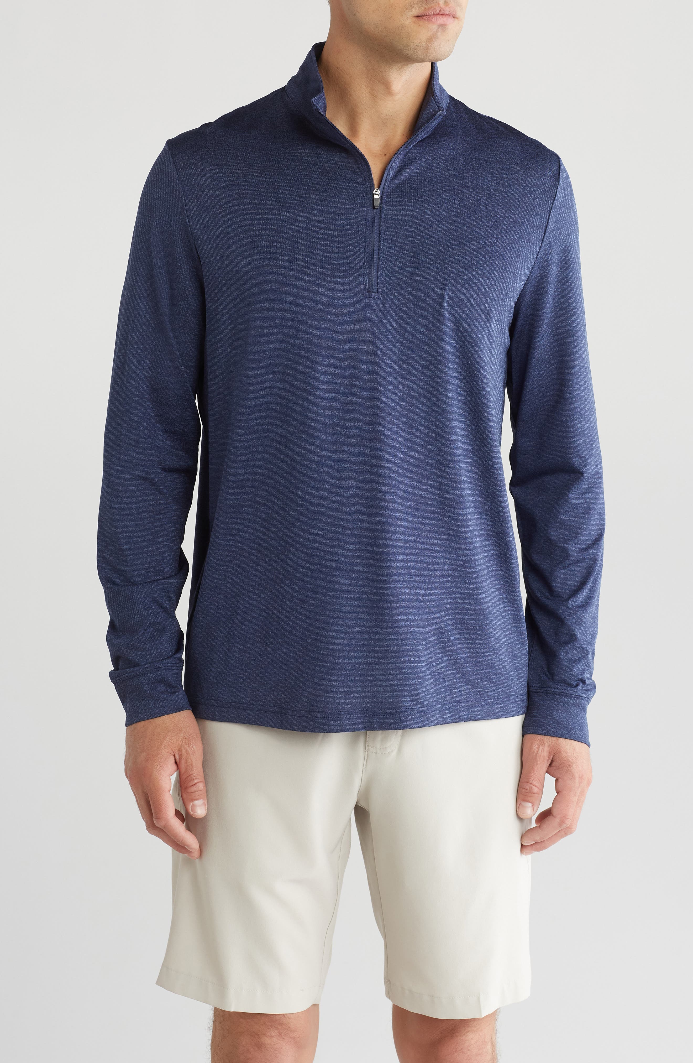 selected PEACOAT HEATHER