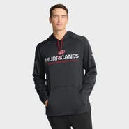 FANATICS Men's Fanatics Black Carolina Hurricanes Authentic Pro Rink Hoodie