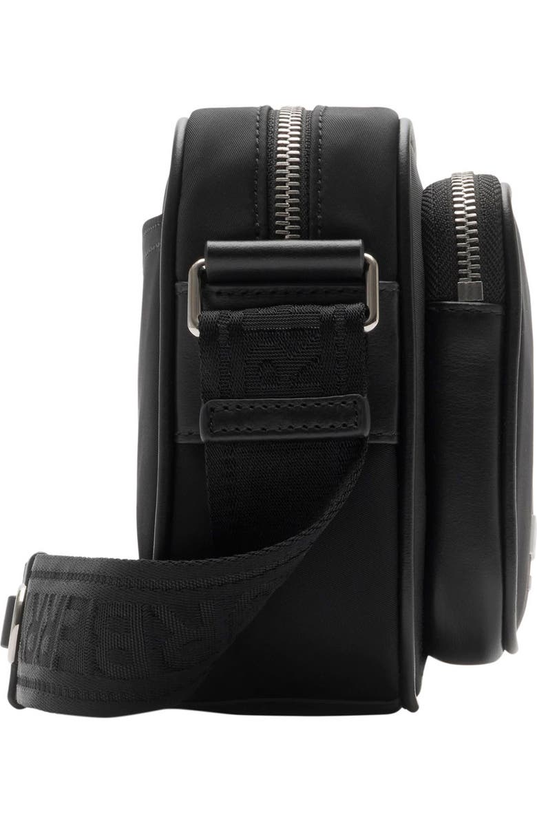 Burberry Paddy Nylon Crossbody Bag, Alternate, color, Black