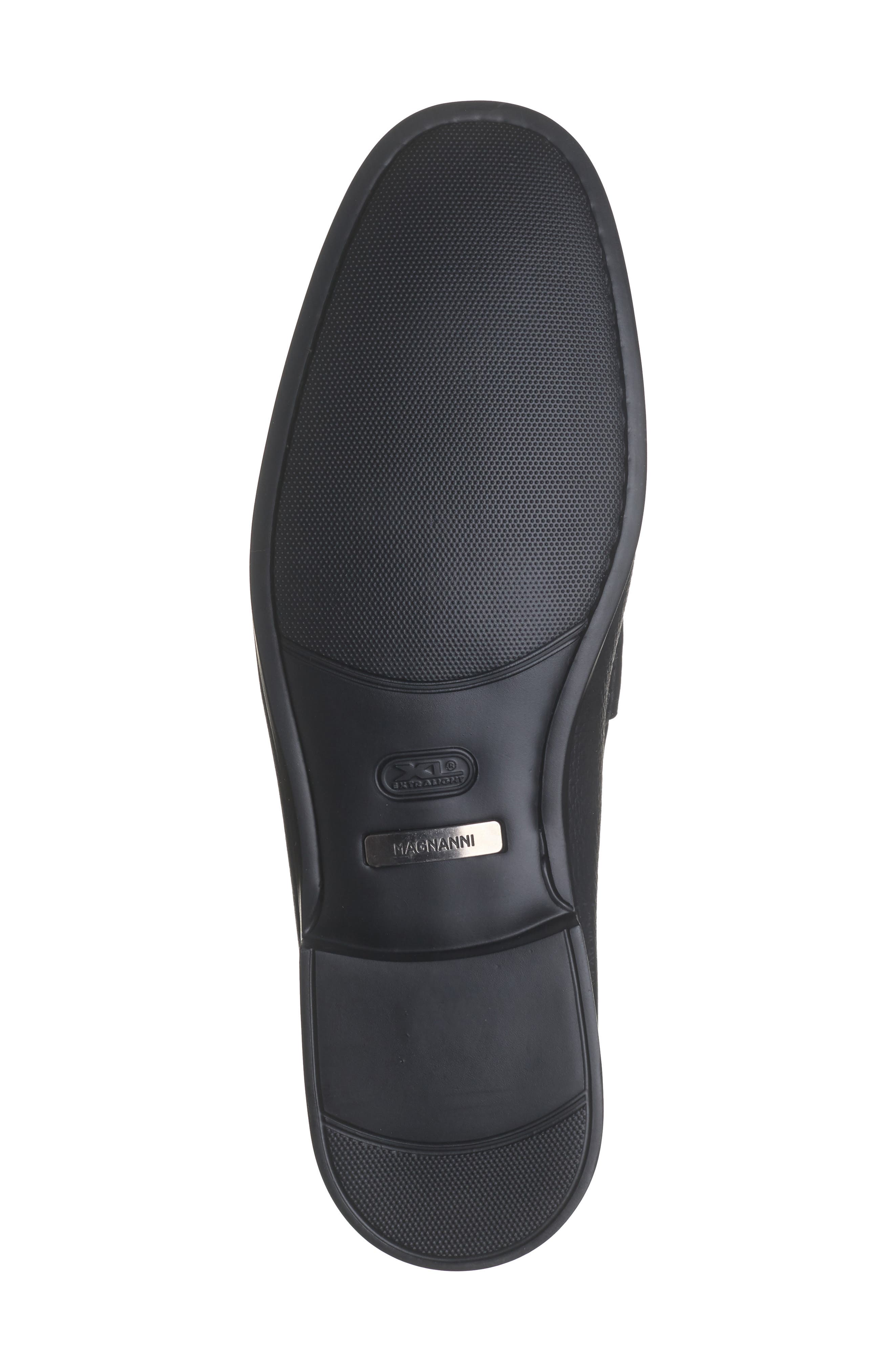 Magnanni Blas II Bit Loafer, Alternate, color, Black Leather