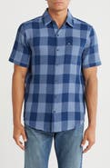 Quiksilver Danya Short Sleeve Cotton Button-Up Shirt