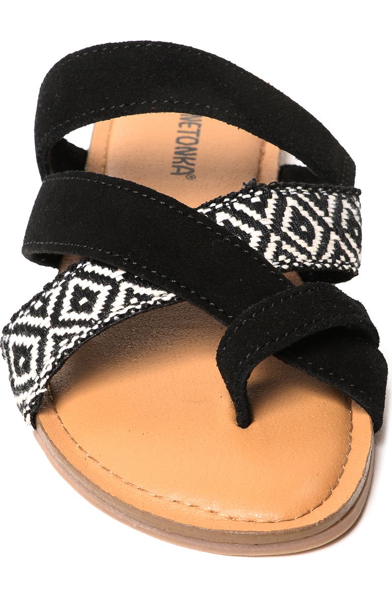 Minnetonka Faribee Slide Sandal, Alternate, color,