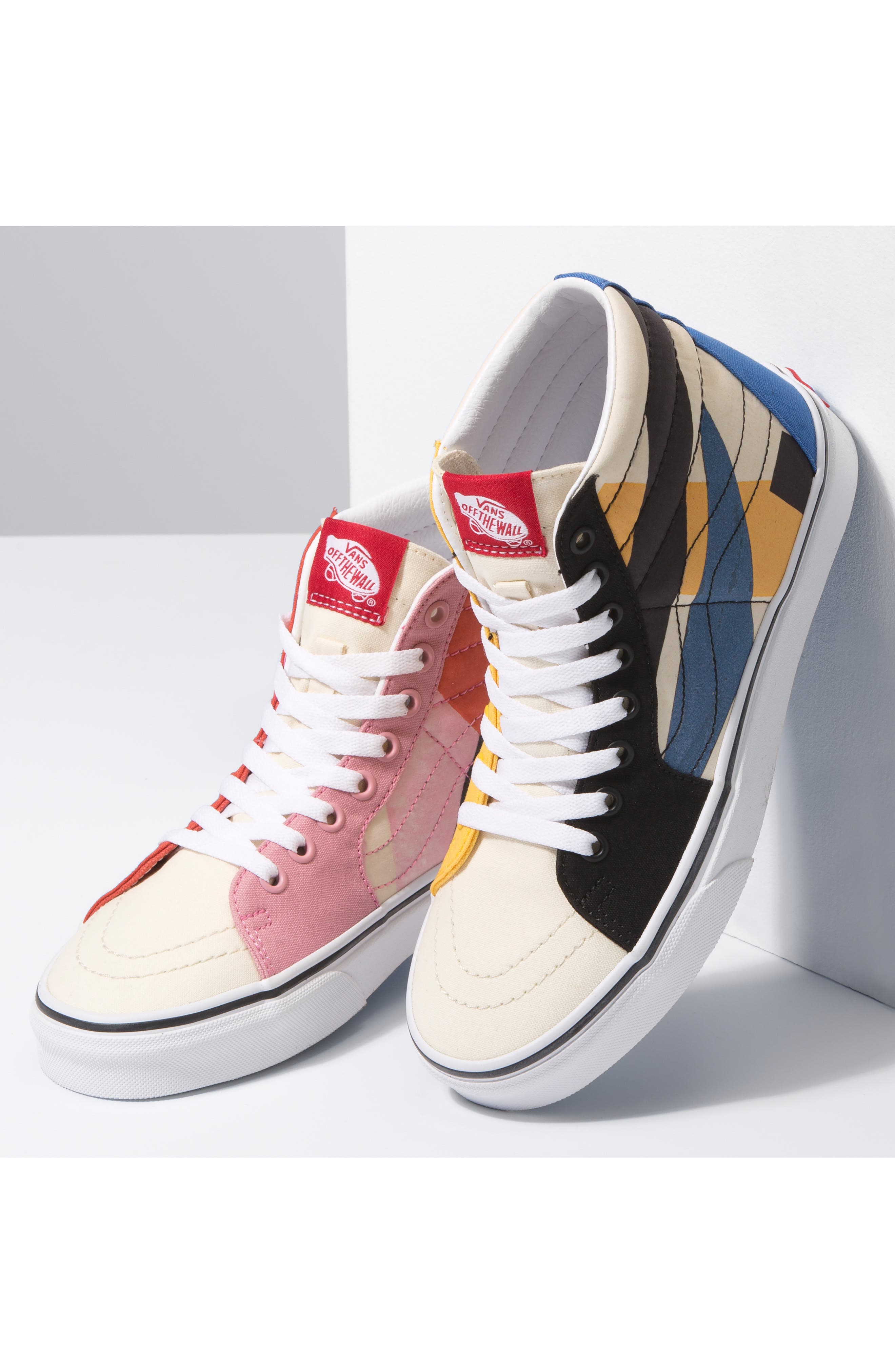 Vans x MoMa Lyubov Popova Sk-8 Hi High Top Sneaker, Alternate, color, 