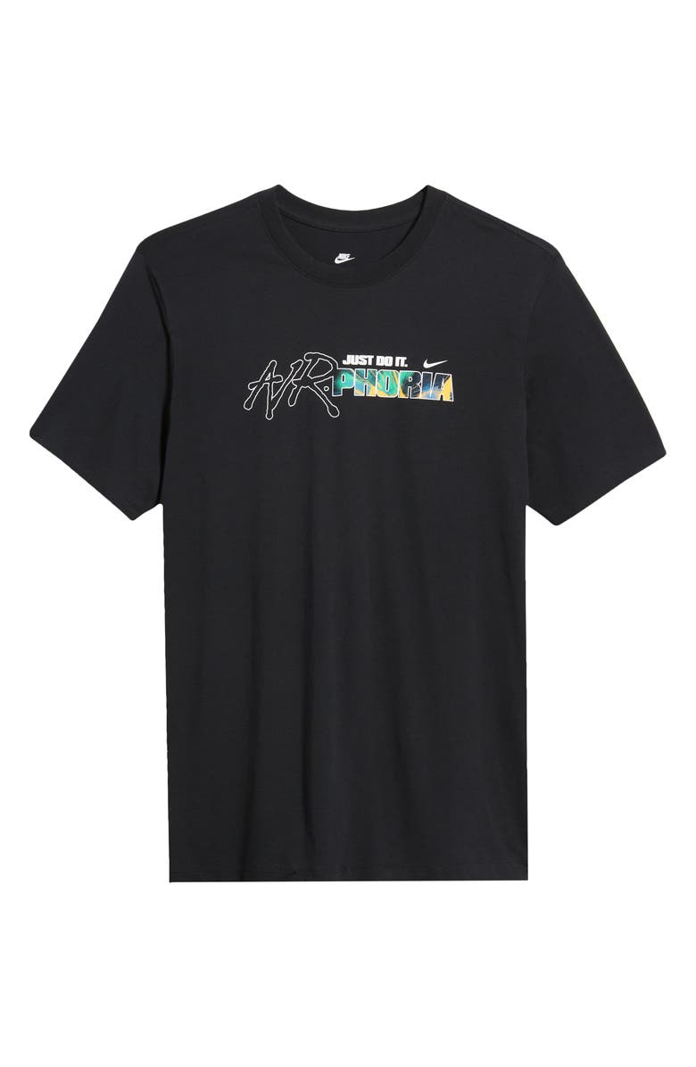 Nike Airphoria Graphic T-Shirt, Alternate, color, 010 Black