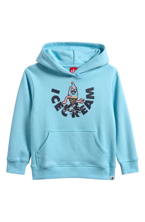Icecream Kids' Skate Cotton Graphic Hoodie In Petit Four