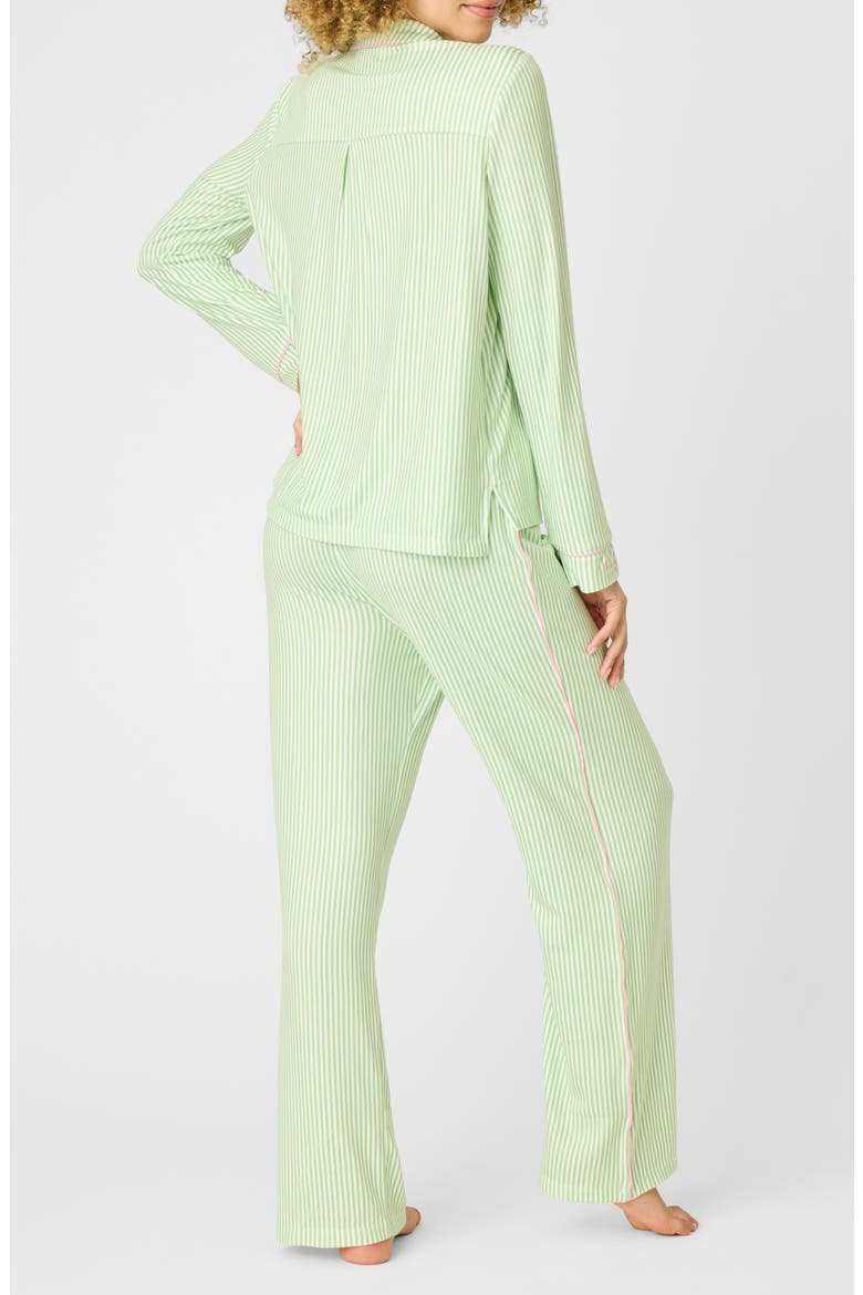 Pupcation Palm Pajamas, Alternate, color, KIWI