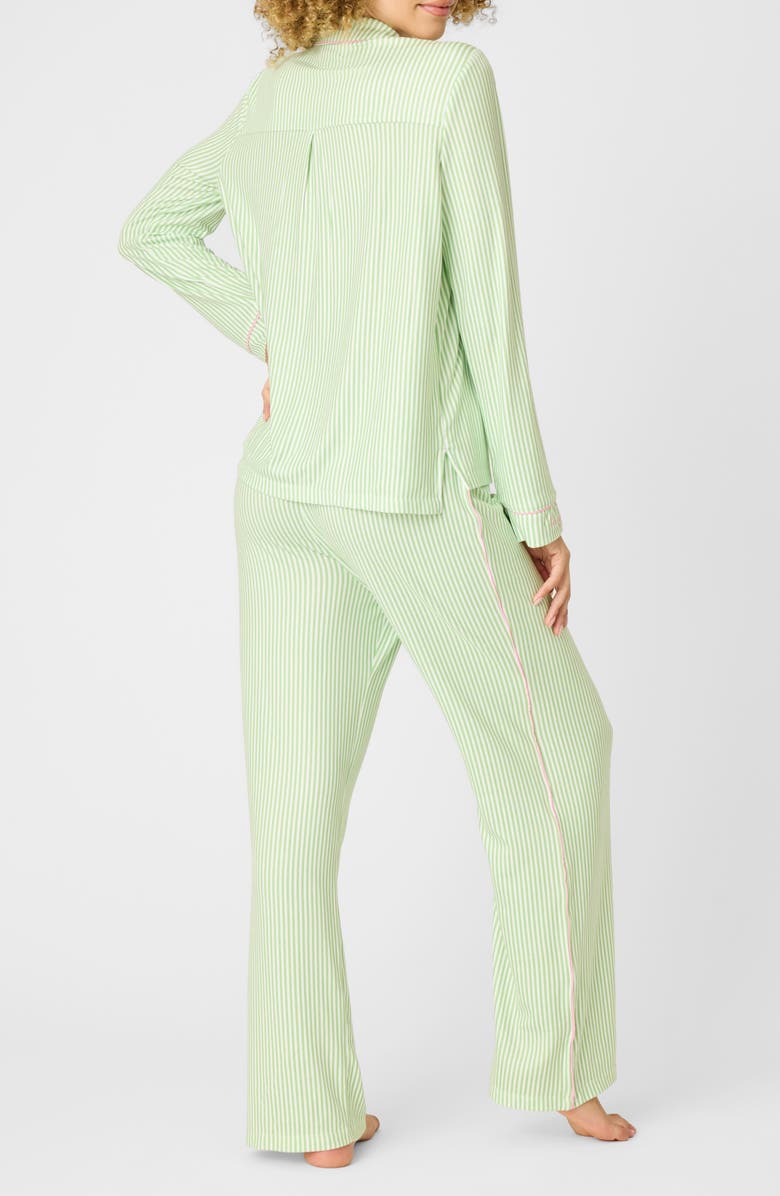 PJ Salvage Pupcation Palm Pajamas, Alternate, color, Kiwi