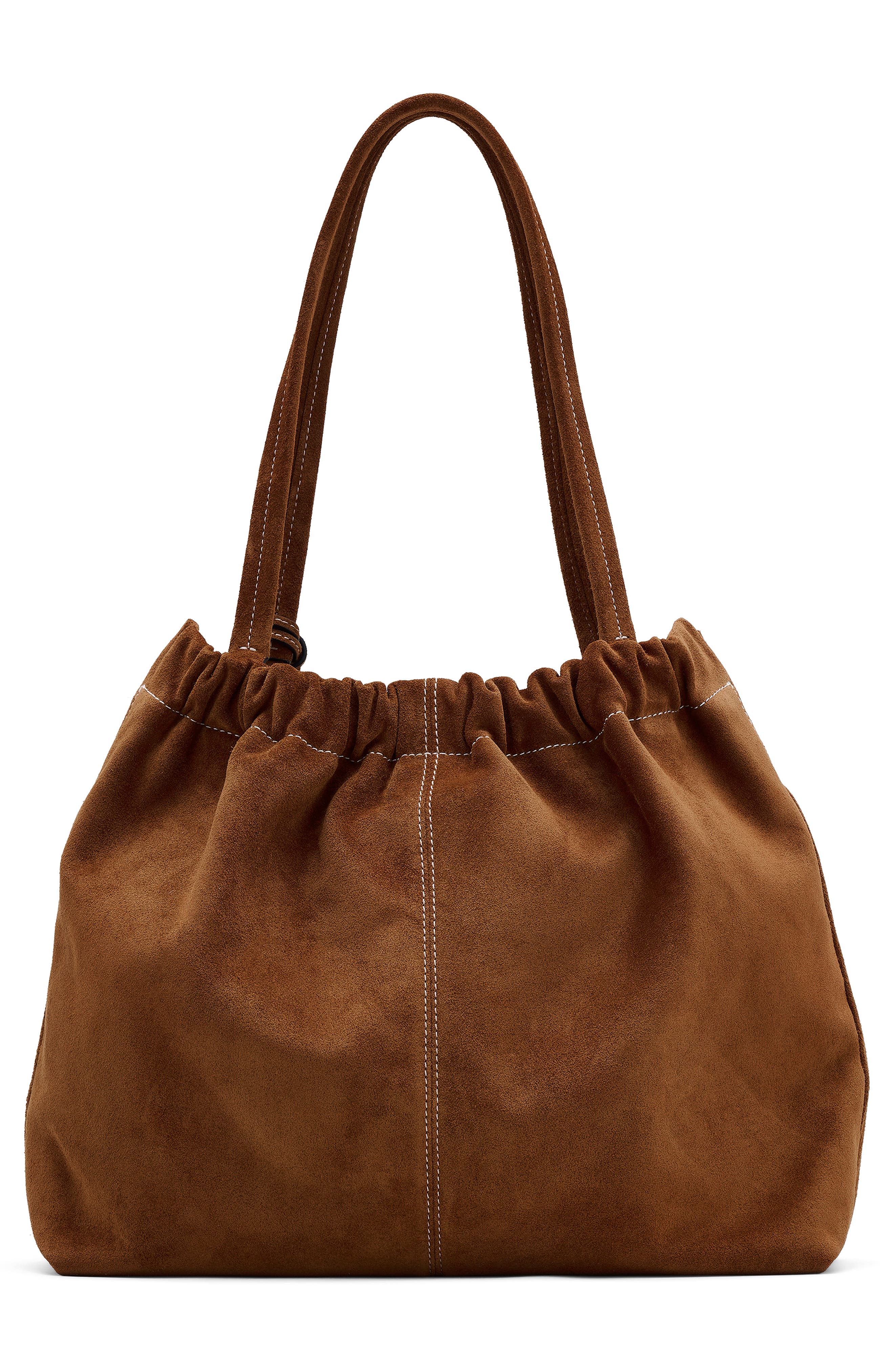 Marc Jacobs The Cristina Suede Tote, Alternate, color, Copper