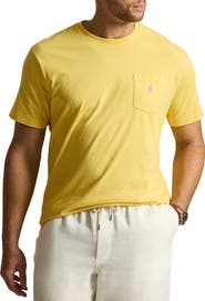 Polo Ralph Lauren Big & Tall Classic Fit Jersey Crewneck Pocket Tee