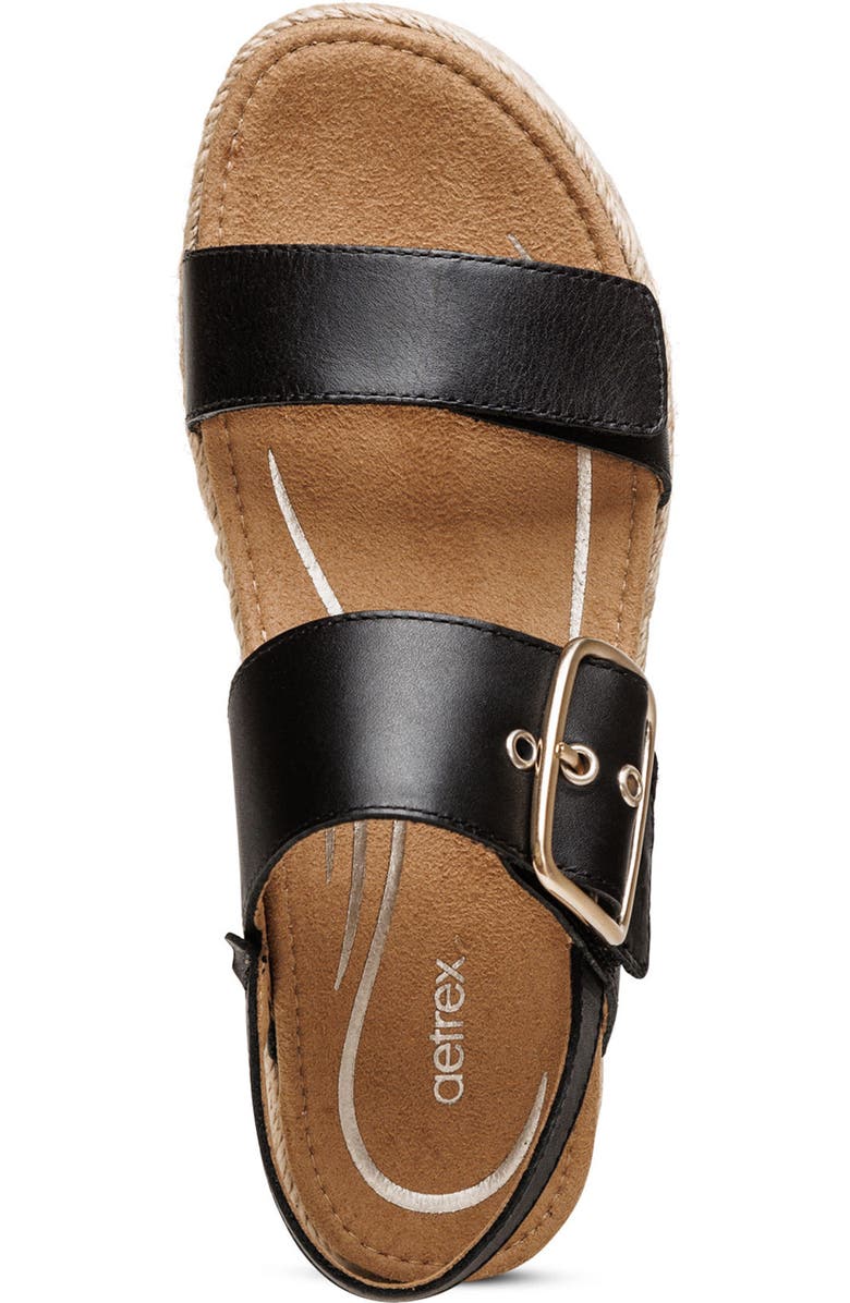 Aetrex Vania Platform Sandal, Alternate, color,