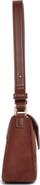 JW PEI Addisyn Faux Suede Panel Faux Leather Baguette Bag