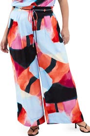 City Chic Shania Paperbag Waist Wide Leg Pants