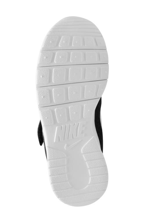 Nike Kids' Tanjun Ez Sneaker In Black/white/white