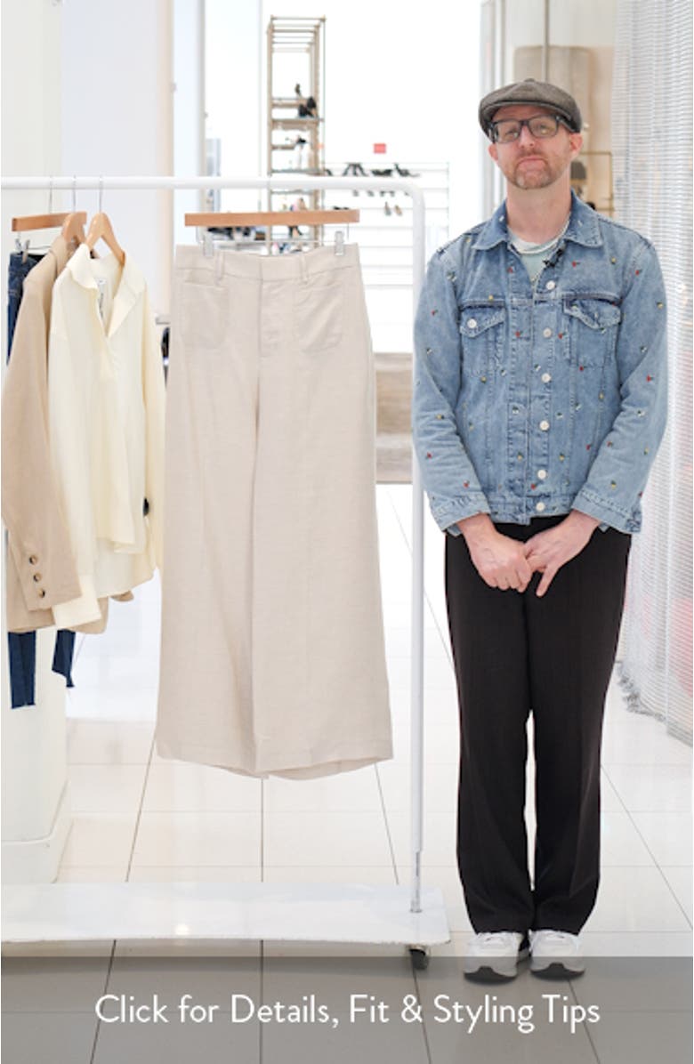 Le Slim Palazzo High Waist Wide Leg Pants, sales video thumbnail