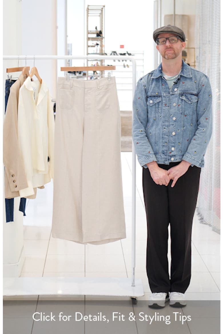Le Slim Palazzo High Waist Wide Leg Pants video