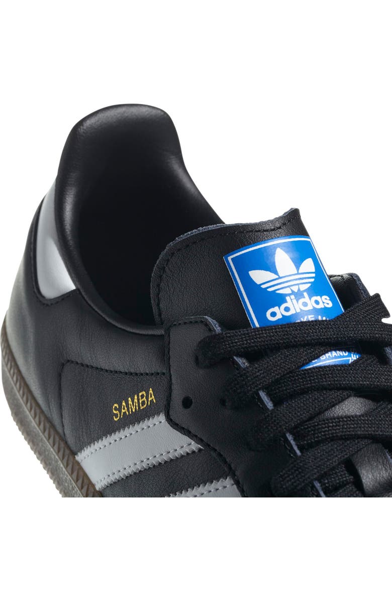 adidas Samba OG Sneaker, Alternate, color, Cblack/Ftw