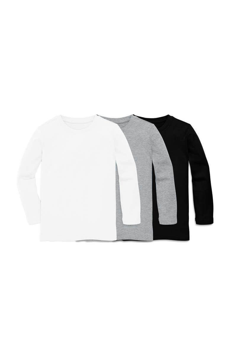 Primary Kids Long Sleeve Classic Tee 3-Pack, Main, color,