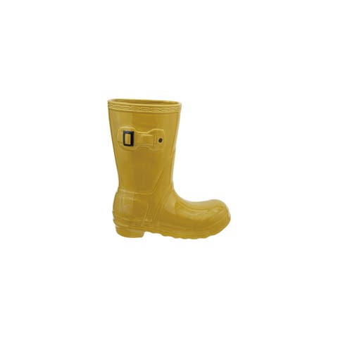 Sunshine Dolomite Boot Vase