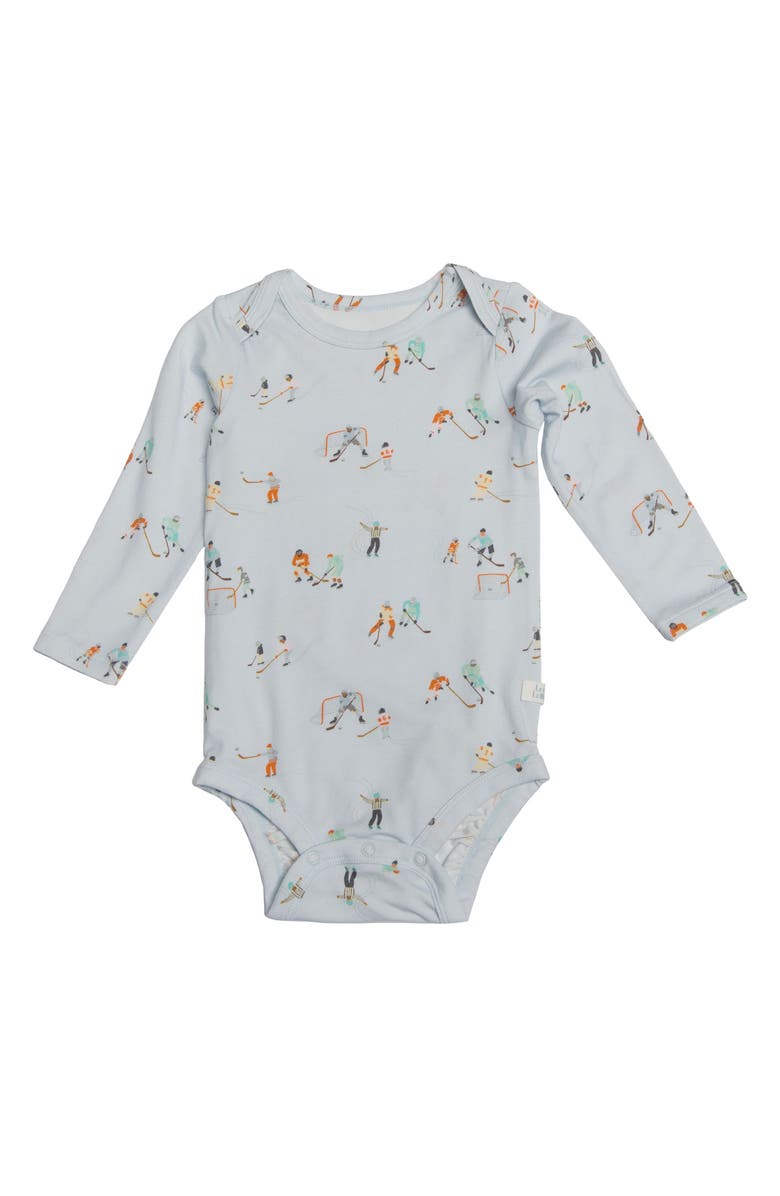 Loulou Lollipop Hockey Print Bodysuit, Main, color,
