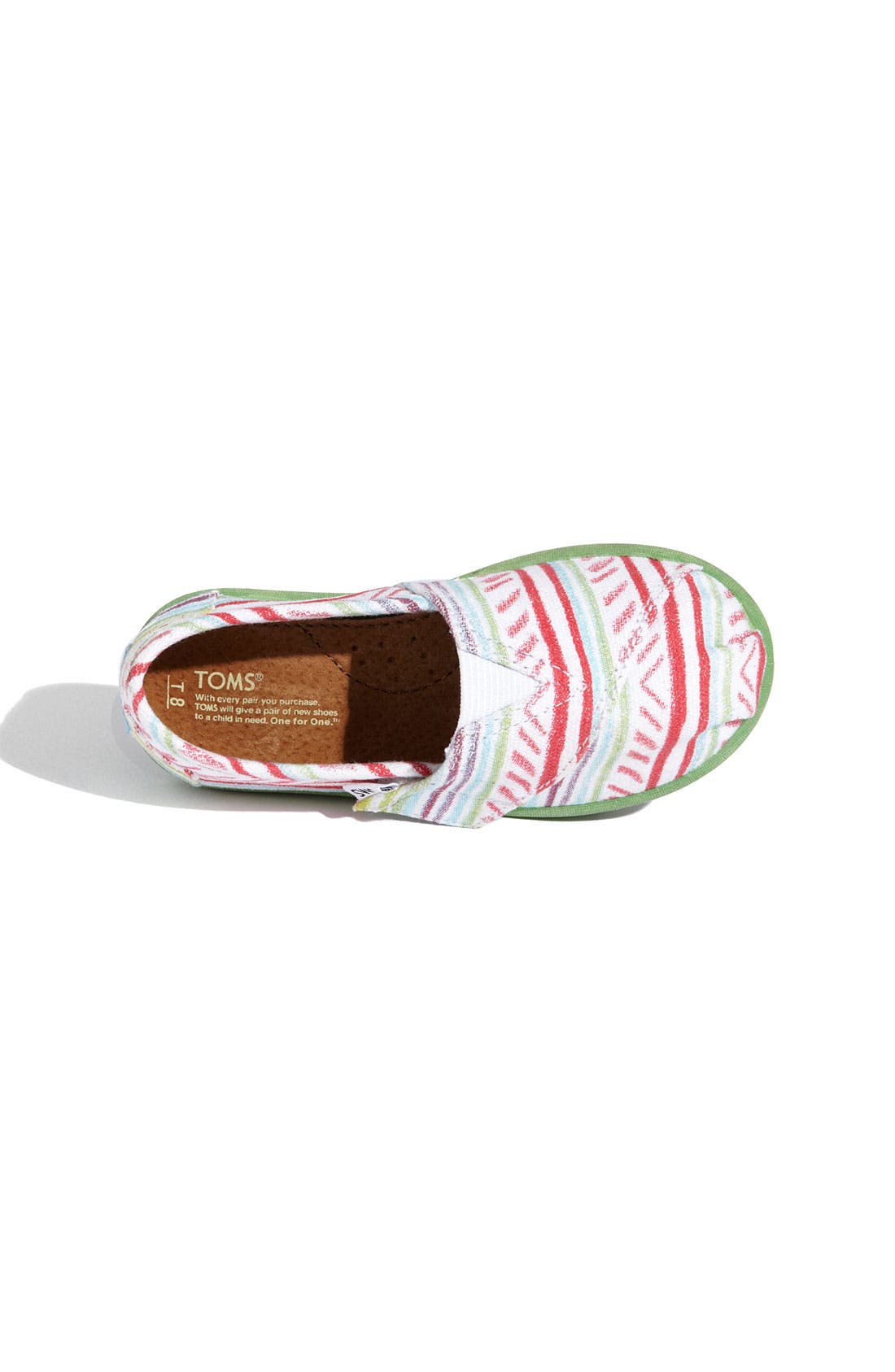 TOMS 'Classic Tiny - Iken' Slip-On, Alternate, color, 