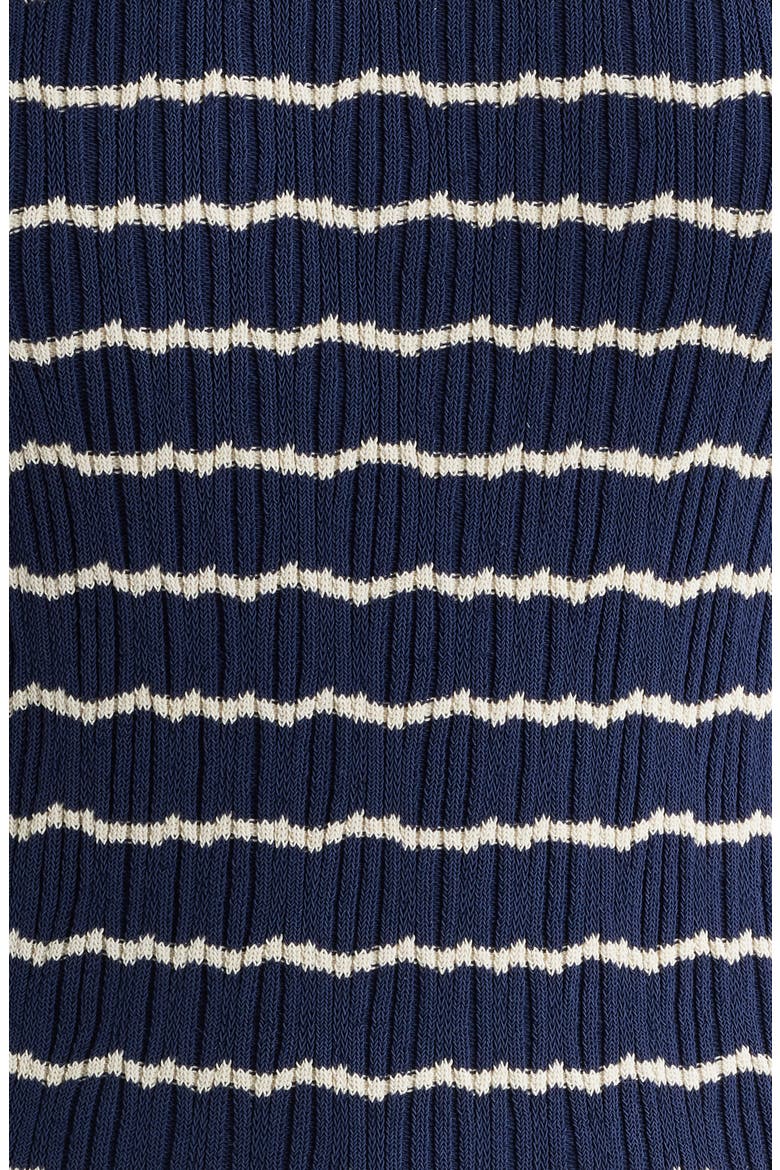 Chiara Crewneck Rib Sweater, Alternate, color, INDGO