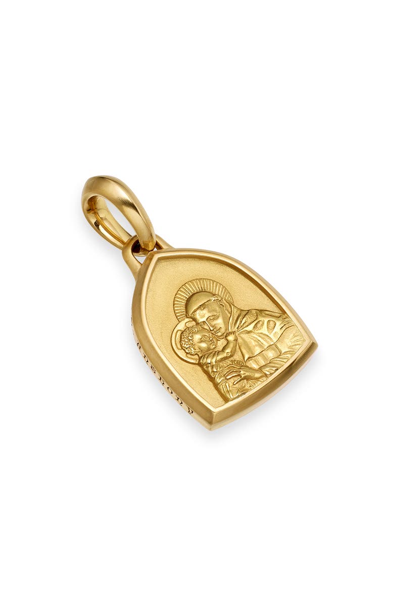 David Yurman St. Anthony Amulet in 18K Yellow Gold, Alternate, color, 18K Yellow Gold