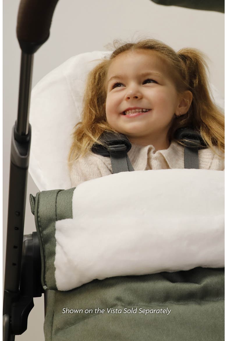 CozyGanoosh Fleece Lined Footmuff, Alternate, color, GREYSON