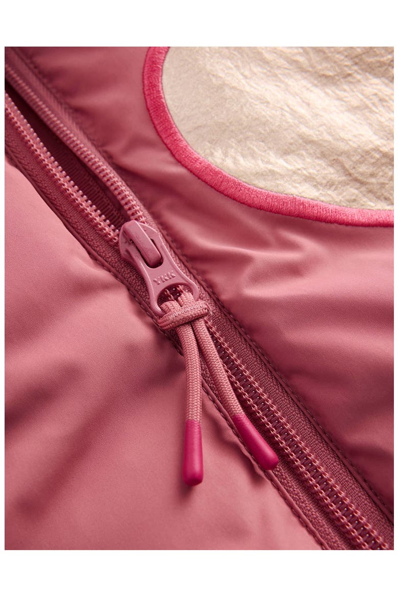 Kids' Heart Appliqué Hooded Puffer Coat, Alternate, color, PINK APPLIQUE METALLIC HEARTS