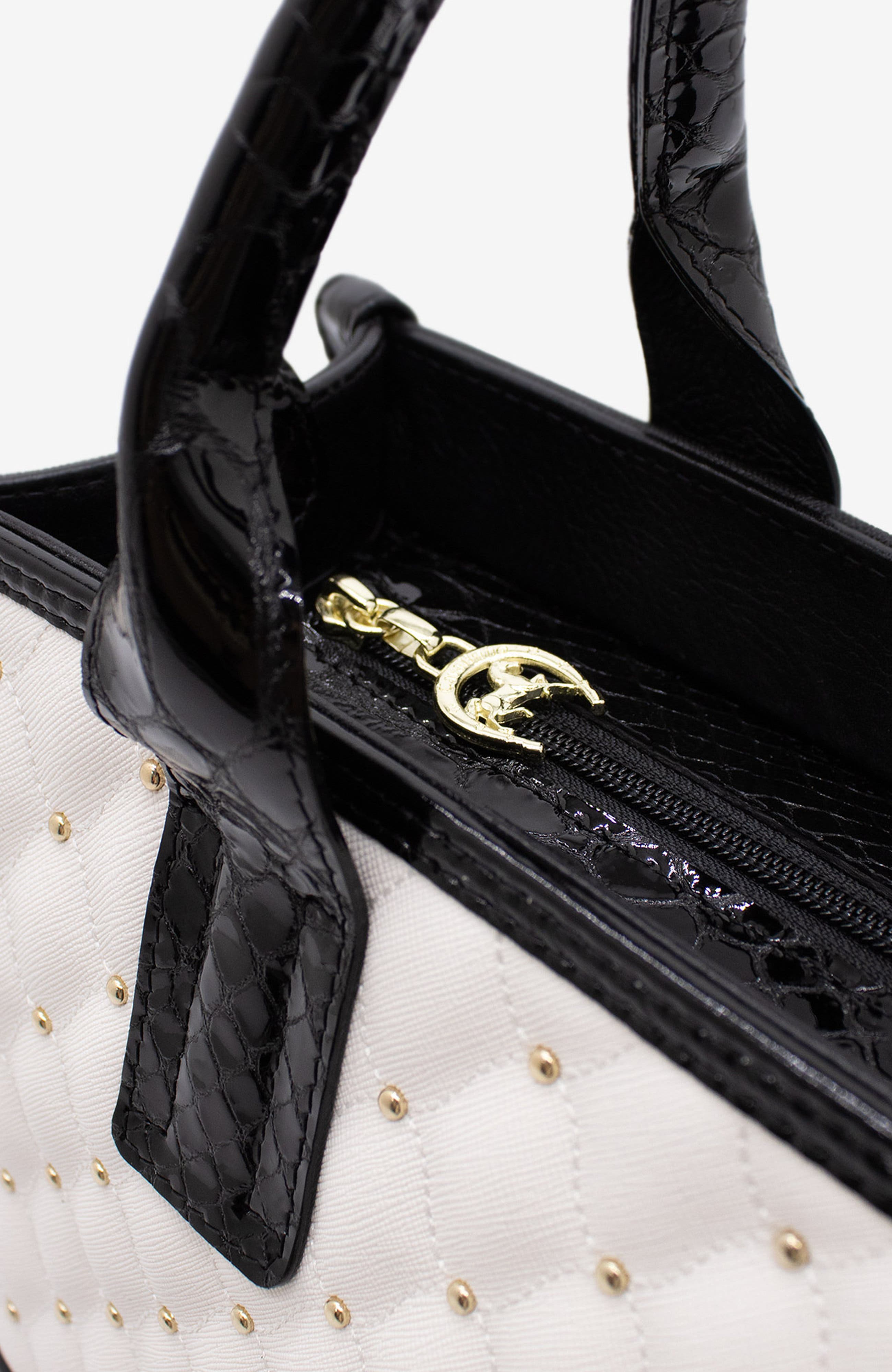 Craft 479 Handbag, Alternate, color, Black / White
