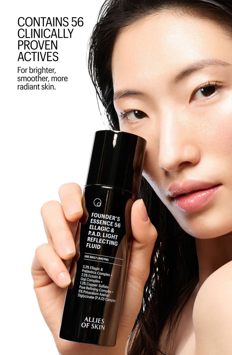 ALLIES OF SKIN Founder's Essence 56 Ellagic & P.A.D. Light Reflecting Fluid, Alternate, color, 