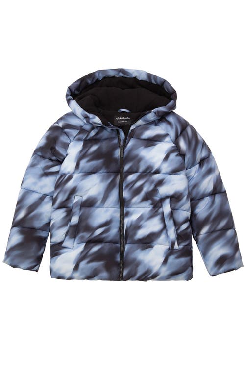 Rokka&rolla Kids' Shield Puffer Jacket In Multi