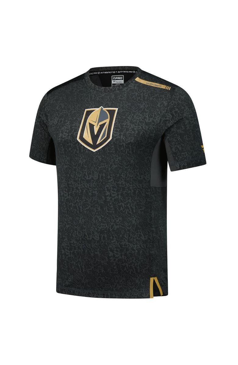 FANATICS Men's Fanatics Charcoal Vegas Golden Knights Authentic Pro Performance T-Shirt, Alternate, color, 