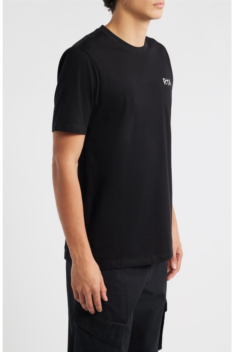 Colin Chest Logo T-Shirt, Alternate, color, BLACK