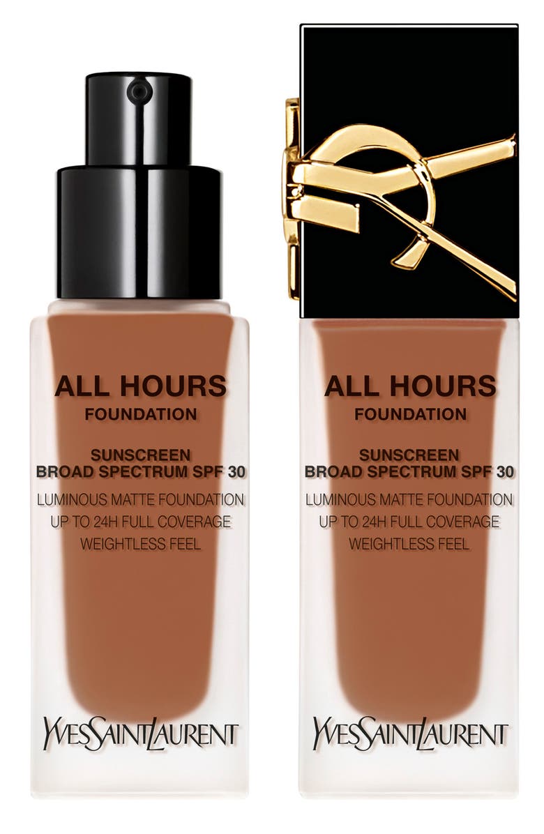 Yves Saint Laurent All Hours Luminous Matte Foundation 24H Wear SPF 30 with Hyaluronic Acid, Main, color, Dc1