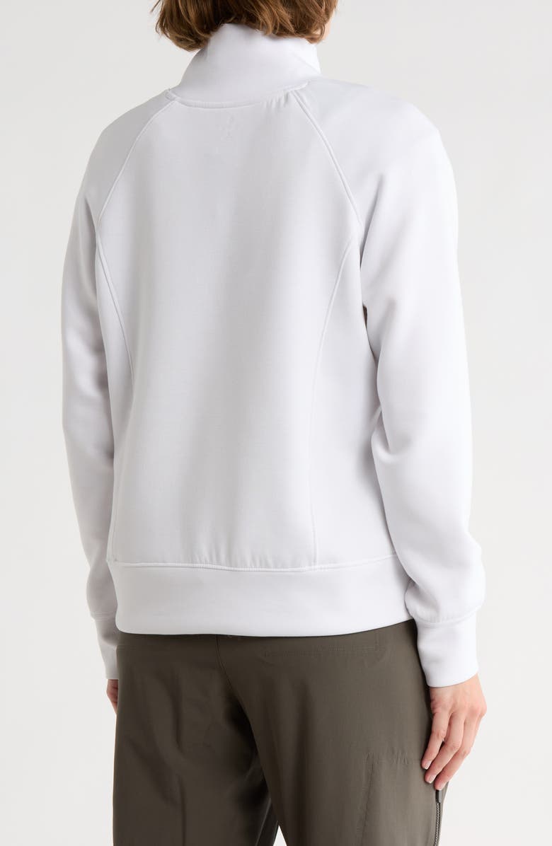 APANA Stellar Scuba Knit Quarter Zip Pullover, Alternate, color, 