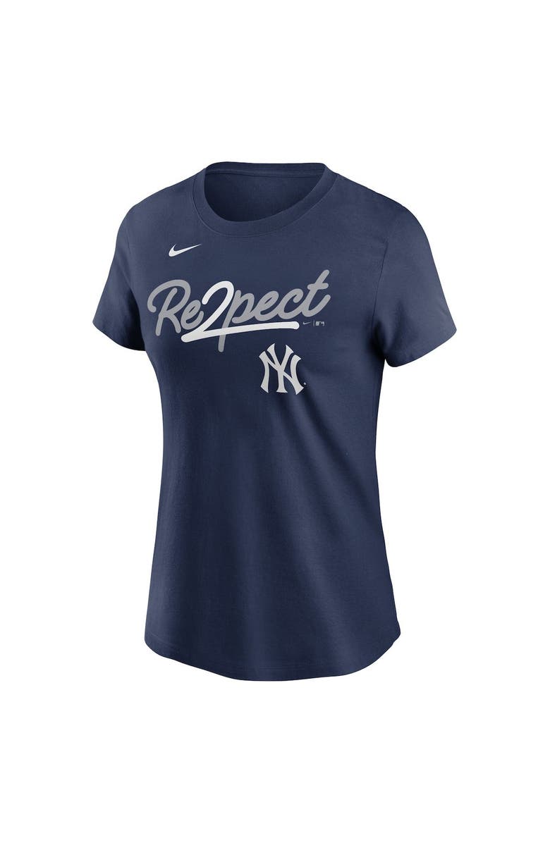 Nike Women's Nike Derek Jeter Navy New York Yankees Respect T-Shirt, Alternate, color,