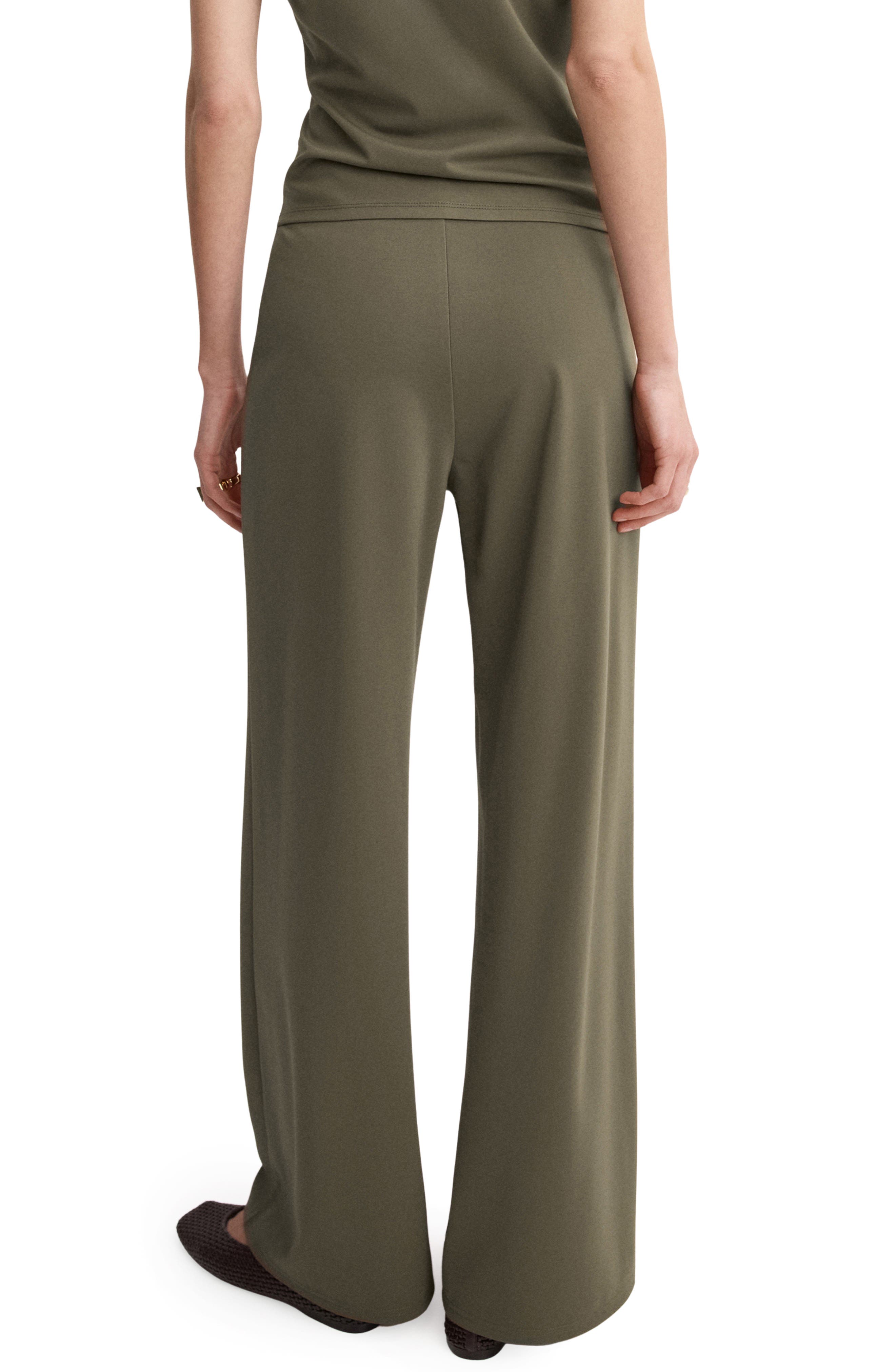 Pull-On Straight Leg Pants - image 4