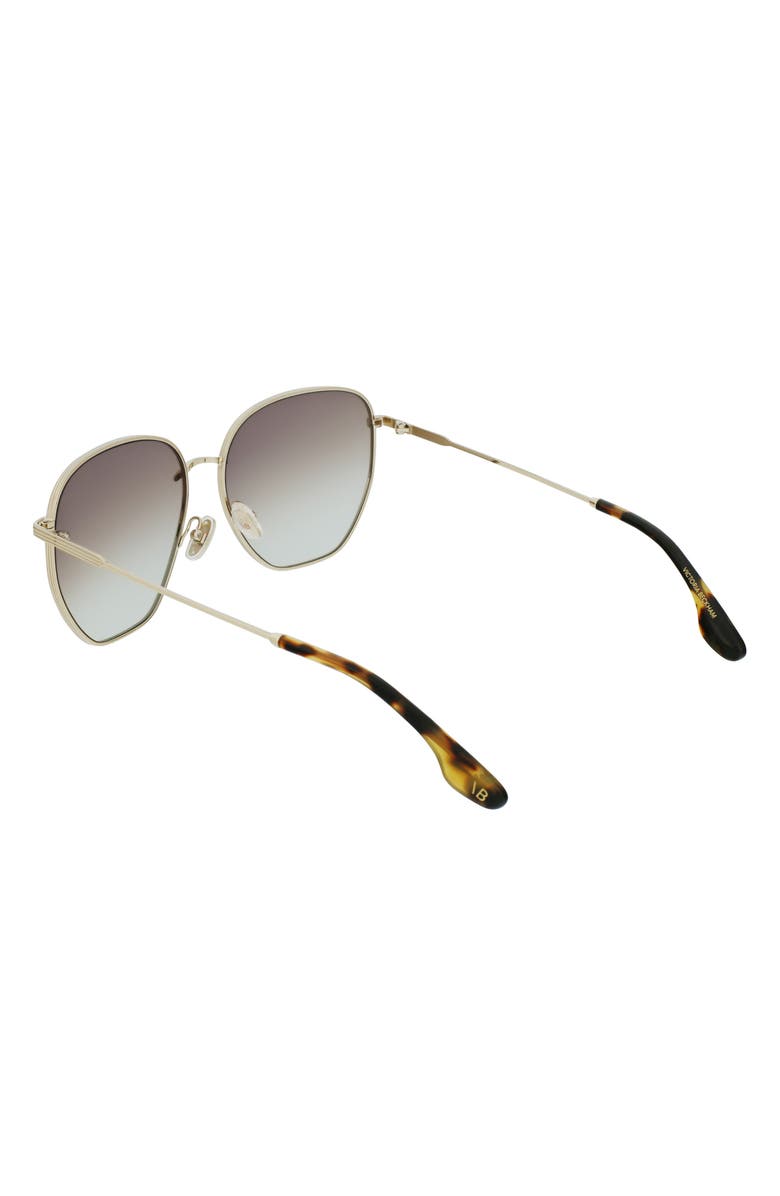 Victoria Beckham 60mm Gradient Sunglasses, Alternate, color,