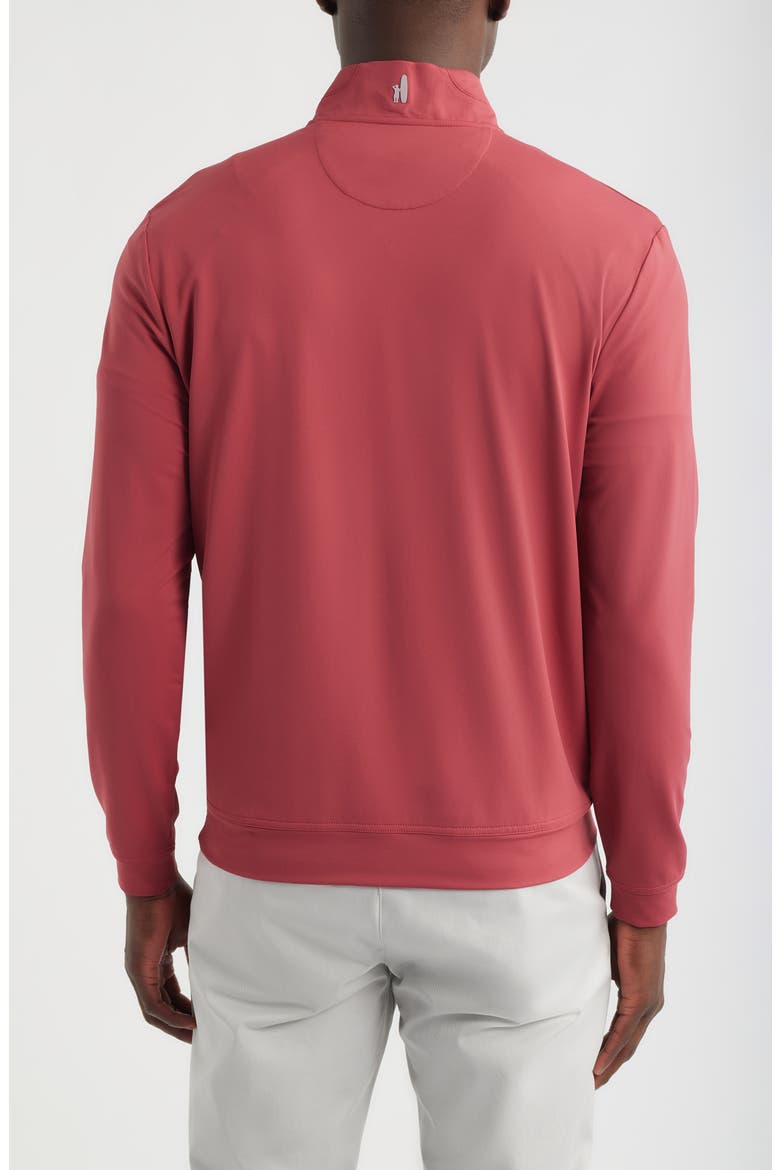 Motion Performance Quarter Zip Pullover, Alternate, color, RACING RED