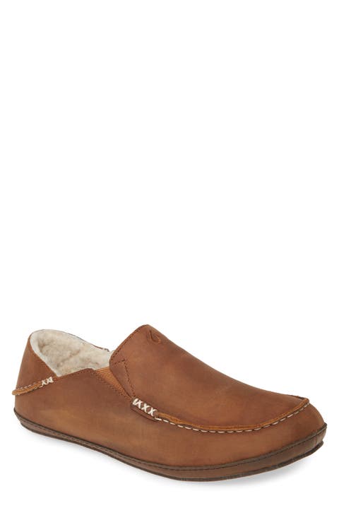 Moloa Genuine Shearling Convertible Slipper (Men)